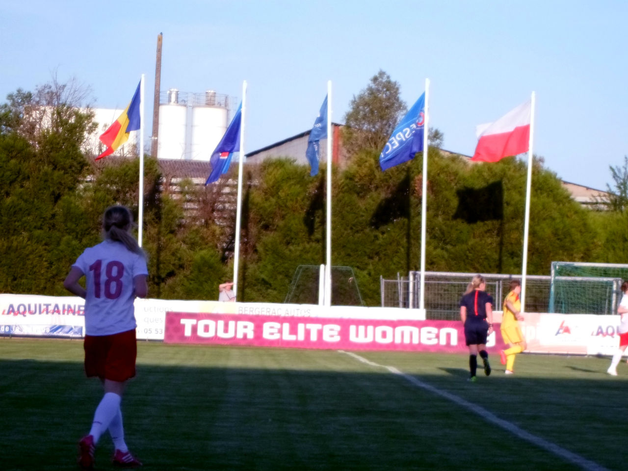 C’est en France, en Dordogne, que se déroulait les phases qualificatives de l’EURO de football féminin des Moins de 19 ans en avril 2014